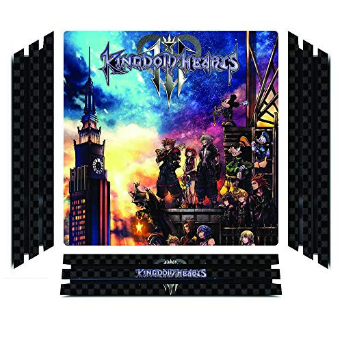 Kingdom Hearts 3 III KH3 Game Skin for Sony Playstation 4 Pro - PS4 Pro Console - 100 percent Satisfaction Guarantee Kingdom Hearts 3 III KH3 Game Skin for Sony Playstation 4 Pro - PS4 Pro Console - 100 percent Satisfaction Guarantee