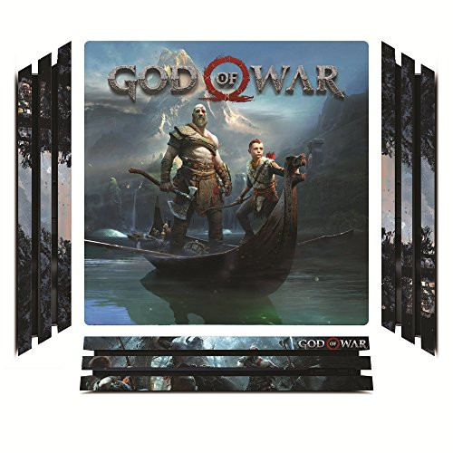 God of War GOW 2018 Game Skin for Sony Playstation 4 Pro - PS4 Pro Console Guarantee