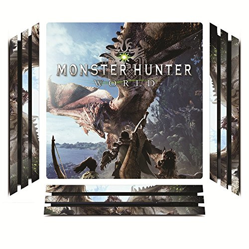 Monster Hunter World MHW Game Skin for Sony Playstation 4 Pro - PS4 Pro Console