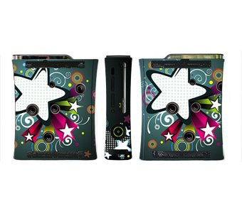 Retro Star Skin for Xbox 360 Console