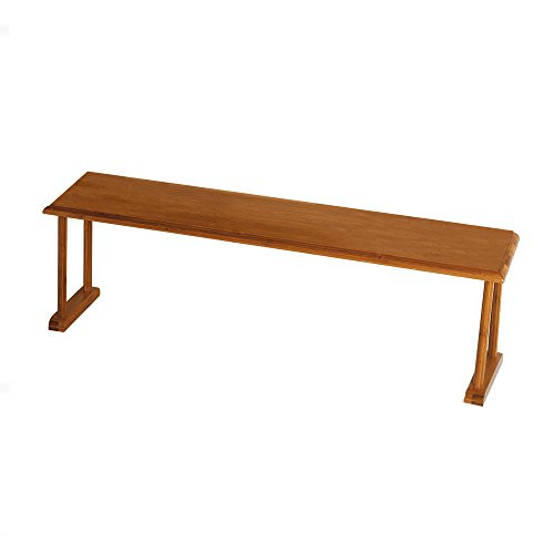 Lipper International 8879 Bamboo Wood Over-The-Sink Kitchen Shelf, 30" x 6-1/4" x 9"