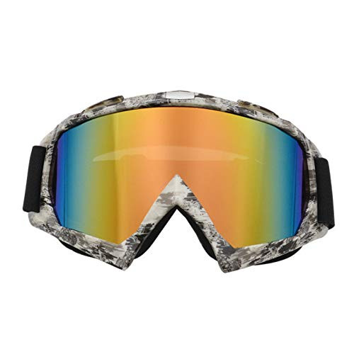 Ski Goggles Men Snow Goggles Women Snowboard Goggles Outdoor Sports Polarized Sunglasses Trendy Retro Cycling Glasses -J-