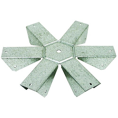 Simpson Strong Tie GT6Z 16-Gauge Gazebo Tie