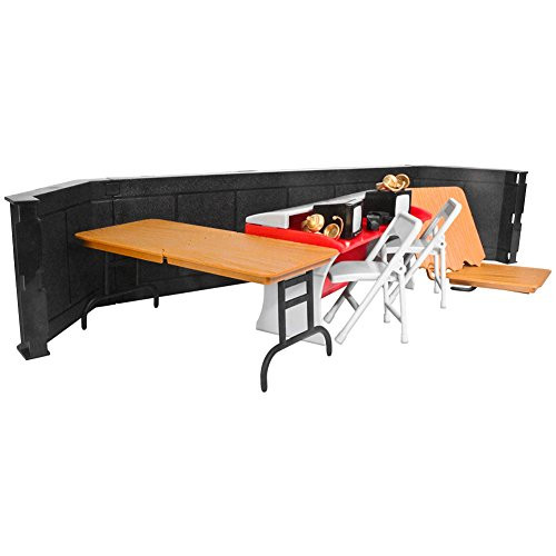Commentators Corner Playset for Wrestling Action Figures