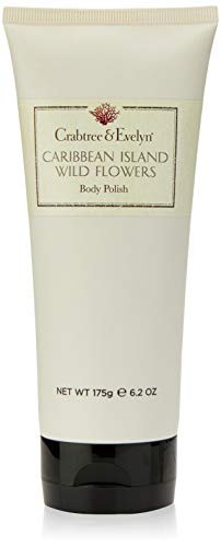 Crabtree  and  Evelyn Body Polish- Caribbean Island Wild Flowers- 6.2 oz