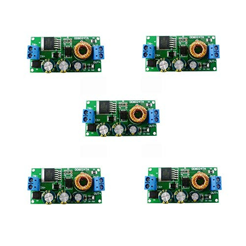 Eletechsup DC9V DC 80V 72V 64V 60V 48V 36V 24V 15 10~80V to 9V HV DC-DC Buck Step-Down Converter 1A Voltage Regulator Board Power Supply Module -DC 9V with Terminal- 5- Eletechsup DC9V DC 80V 72V 64V 60V 48V 36V 24V 15 10~80V to 9V HV DC-DC Buck Step-Down Converter 1A Voltage Regulator Board Power Supply Module -DC 9V with Terminal- 5-