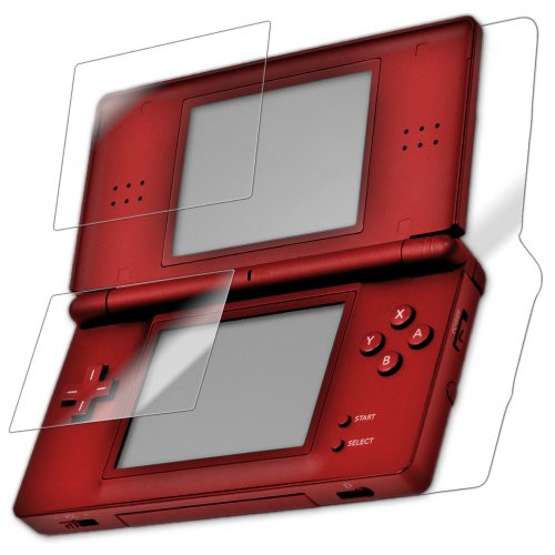 IQ Shield Full Body Skin Compatible with Nintendo DS Lite  Plus  LiQuidSkin Clear -Full Coverage- Screen Protector HD and Anti-Bubble Film