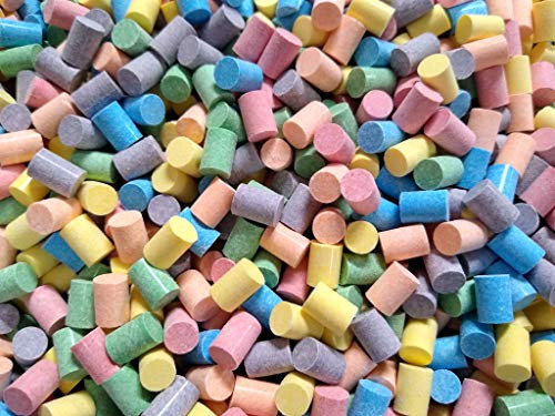 Leaf Brands Tart n Tiny's - 2 lbs of Bright Assorted Tart Candy- Grape Cherry Lemon Orange Lime Blue Raspberry