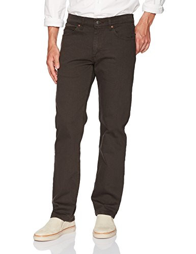 Lee Men's Regular Fit Straight Leg Jean- tobacco- 42W x 32L