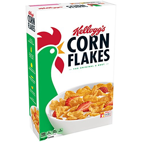 Corn Flakes Cereal- Original- 18-Ounce Boxes -Pack of 3-