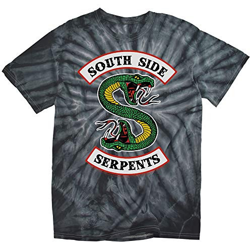 Popfunk Riverdale South Side Serpents Tie Dye Adult Unisex T Shirt- Medium