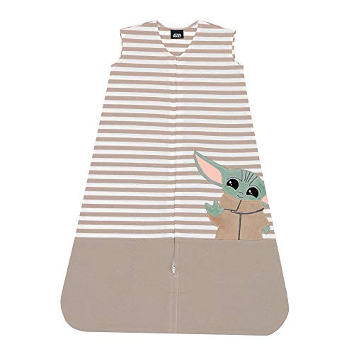 Lambs  and  Ivy Star Wars Baby Yoda Grogu The Child Cotton Wearable Blanket