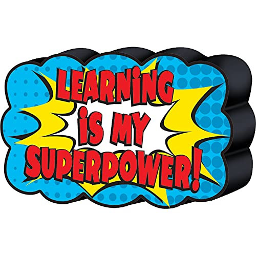 Teacher Created Resources Superhero Magnetic Whiteboard Eraser