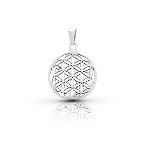 Small Flower of Life Pendant Sterling Silver 925 Size 0.6" Sacred Geometry Seed of Life Yoga Jewelry Small Flower of Life Pendant Sterling Silver 925 Size 0.6" Sacred Geometry Seed of Life Yoga Jewelry