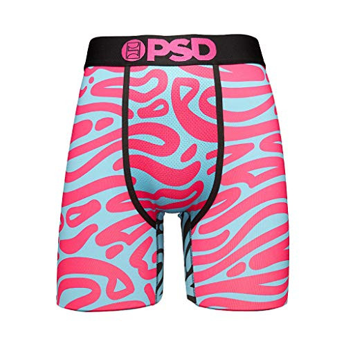 PSD Men's Boxer Brief -Multi/Miami 90'S Wave- L-
