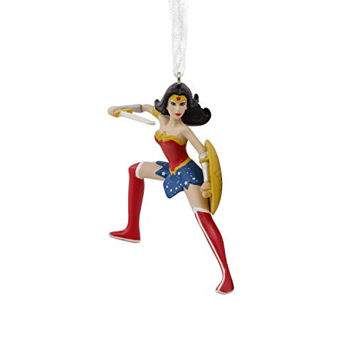 Hallmark Christmas Ornaments- DC Comics Wonder Woman With Sword and Shield Ornament