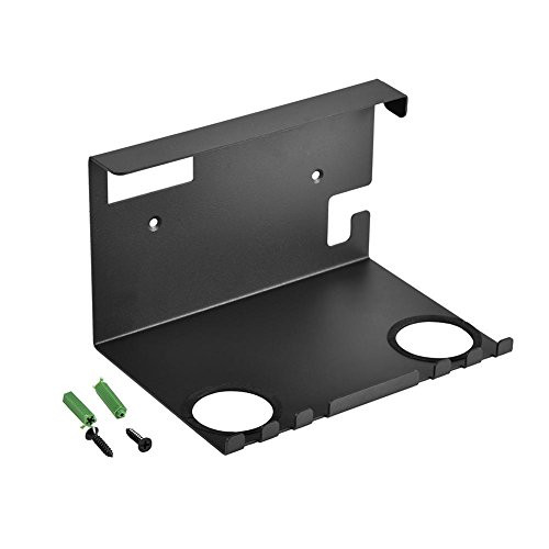 Cuifati Wall Bracket for Switch-Wall Mount Holder Bracket Stand Docking Open Slots- Wall Tablet Holder Mount Stand-Wall Holder Mount-for Nintendo Switch Console