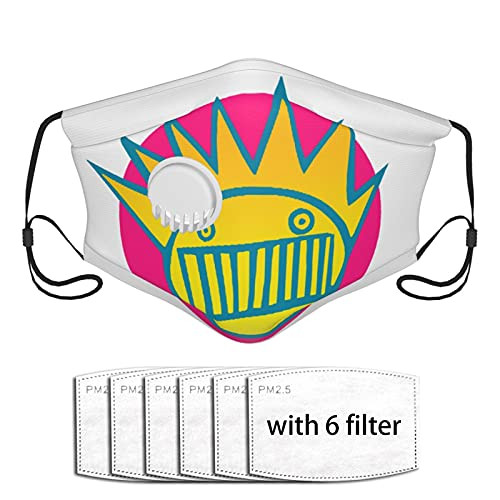 Ween Pirate Men Woman's with Valve and Filter Mask Washable Reusable-10 Filters-