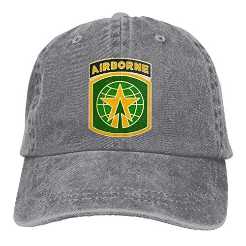 16th Mp BDE W Airborne Tab Wo Txt Unisex Classic Comfortable Hat Adjustable Training Chapeau Gray 16th Mp BDE W Airborne Tab Wo Txt Unisex Classic Comfortable Hat Adjustable Training Chapeau Gray
