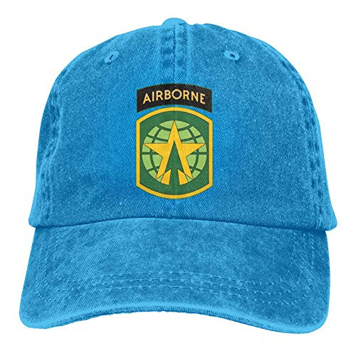 16th Mp BDE W Airborne Tab Wo Txt Unisex Classic Comfortable Cap Adjustable Hiking Cap Blue 16th Mp BDE W Airborne Tab Wo Txt Unisex Classic Comfortable Cap Adjustable Hiking Cap Blue
