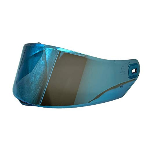 Typhoon TH129 Full Face Helmet Face Shield - Rainbow Mirrored  and  Tinted