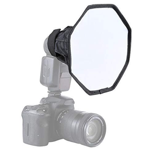 20cm Soft Light Flash Diffuser Softbox Foldable for Nikon- Canon and Other Camera