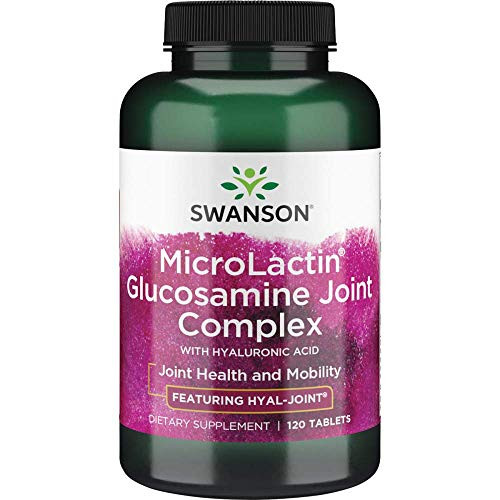 Swanson Microlactin Glucosamine Joint Complex with Hyaluronic Acid 120 Tabs
