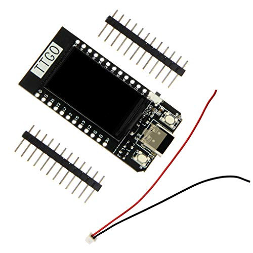 watersouprty TTGO T-Display ESP32 Development Board WiFi and Bluetooth Module 1.14 Inch LCD for Arduino