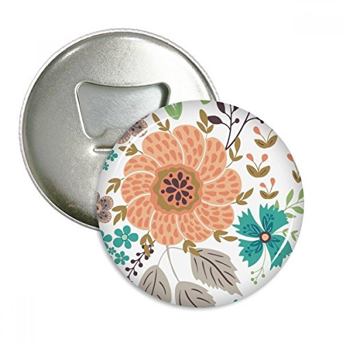 Sun Flower Flower Plant Paint Bottle Opener Fridge Magnet Emblem Multifunction Badge