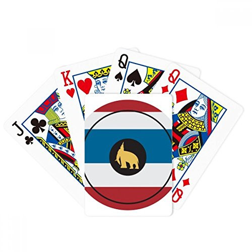 DIYthinker Thailand Made in Thailand Elephant Shield Poker Playing Magic Card Fun Board Game