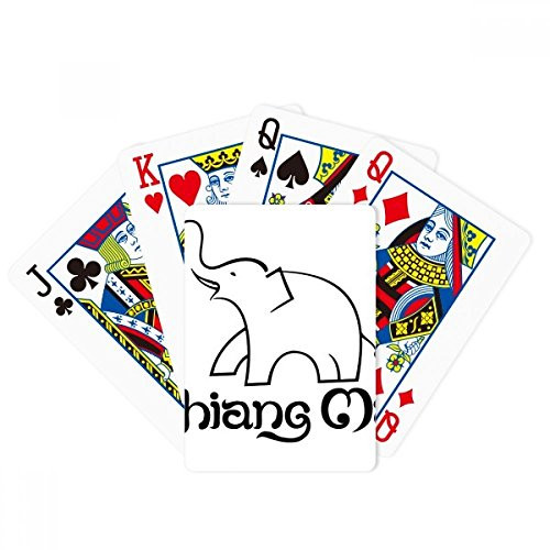 DIYthinker Thailand Easy Elephant Shield Poker Playing Magic Card Fun Board Game
