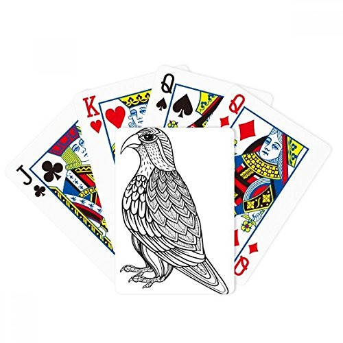 DIYthinker Bird Paint Flying Line Long Poker Playing Magic Card Fun Board Game