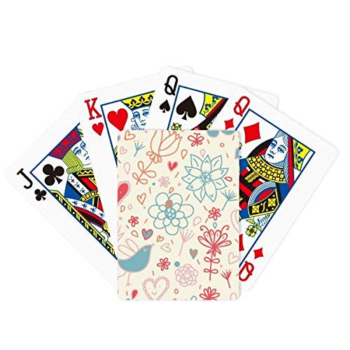 DIYthinker Bird Flowers Plant Paint Poker Playing Magic Card Fun Board Game