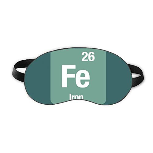 Iron Fe Chemical Element Science Sleep Eye Shield Soft Night Blindfold Shade Cover