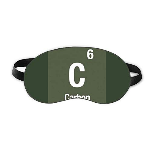 C Carbon Chemical Element Science Sleep Eye Shield Soft Night Blindfold Shade Cover
