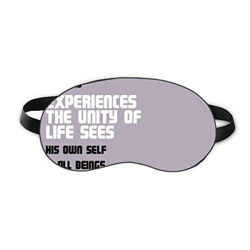 See Youself in Beings Blessing Quote Culture Sleep Eye Shield Soft Night Blindfold Shade Cover