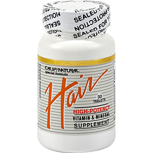 California Natural - Hair Vitamin  and  Mineral Supplement - 30 Tablets