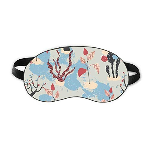 Desert Cactus Savanna Blue Trees Sleep Eye Shield Soft Night Blindfold Shade Cover