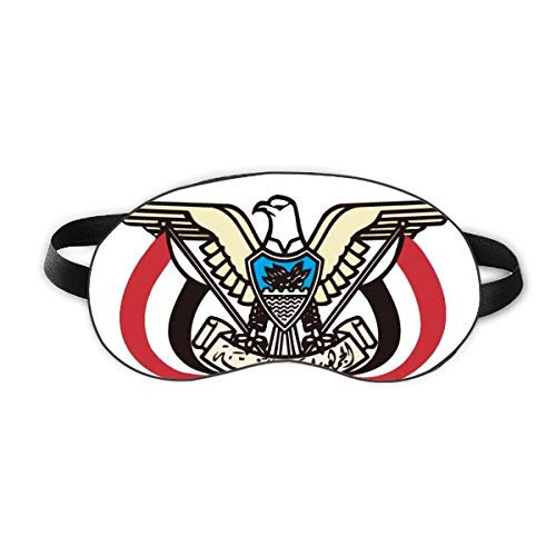 Yemen National Emblem Country Sleep Eye Shield Soft Night Blindfold Shade Cover