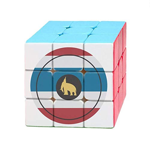 Thailand Made in Thailand Elephant Shield Magic Cube Puzzle 3x3 Toy Game Play