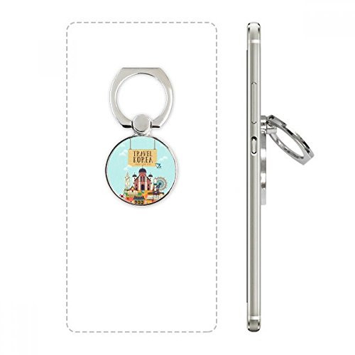Travel Korea Enjoy Your Stay Cell Phone Ring Stand Holder Bracket Universal Smartphones Support Gift