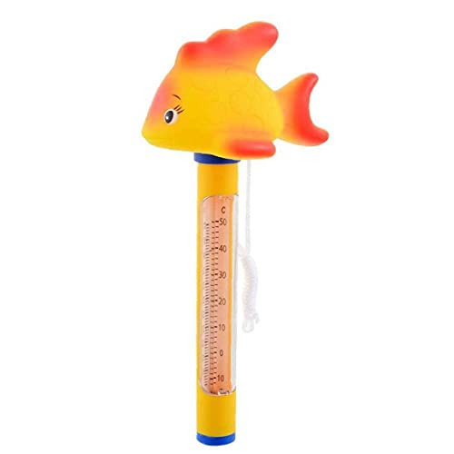 Liadance Floating Swimming Pool Thermometer- Baby Pool Thermometer with Cartoon Style Water Thermometer for Outdoor/Indoor Swimming Pools- Spas- Bath Water- Jacuzzis  and  Aquariums