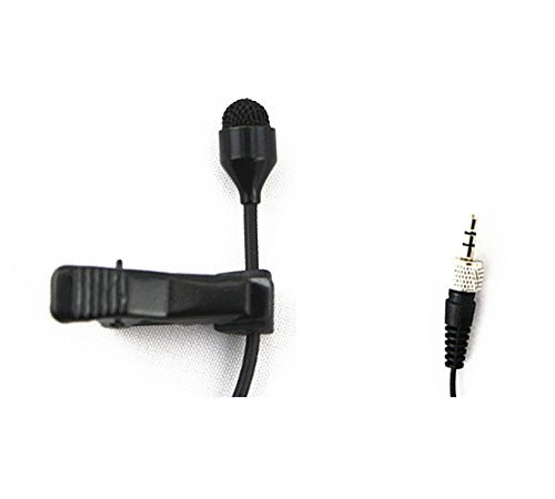 Pro Lavalier Lapel Microphone JK MIC-J 044 Compatible with Sennheiser Wireless Transmitter - Omnidirectional Condenser Mic
