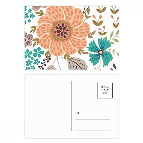 Sun Flower Flower Plant Paint Postcard Set Birthday Mailing Thanks Greeting Card