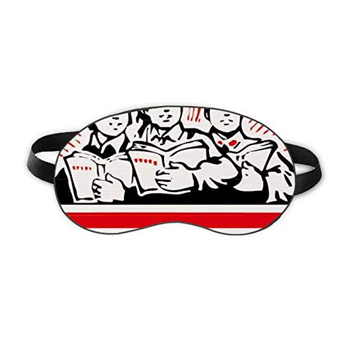 Worker Peasant Soldier Red China Sleep Eye Shield Soft Night Blindfold Shade Cover