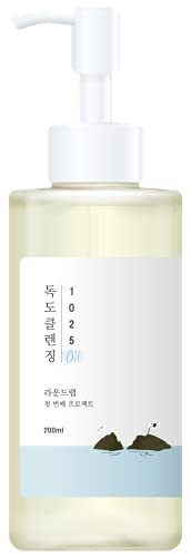 ROUND LAB 1025 Dokdo Cleansing Oil 200ml / Alcohol-Free- Blackhead Removal- Oil Cleansing