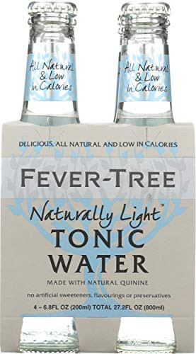 Fever-Tree Naturally Light Indian Tonic Water- 6.8 Fl Oz -Pack of 4-
