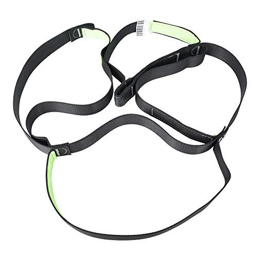 Rope Ladder- Polyester Hanging Rope Ladder with 4 Steps Flat Belt Step Ascend Strap Suitable for Mountaineering- Small Distance Climbing- Rescue etc