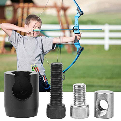 POCREATION Balance Adapter- Wear-Resistant Compound Recurve Bow Stabilizer Quick Disconnect Bow Stabilizer- Mounting Bracket for Compound Bow Recurve Bow