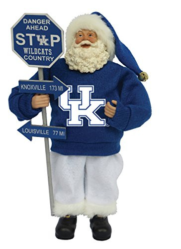 Santa's Workshop KYW025 Kentucky Country Santa Figurine 12" Multi